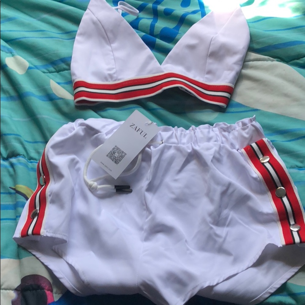 Two piece summer outfit